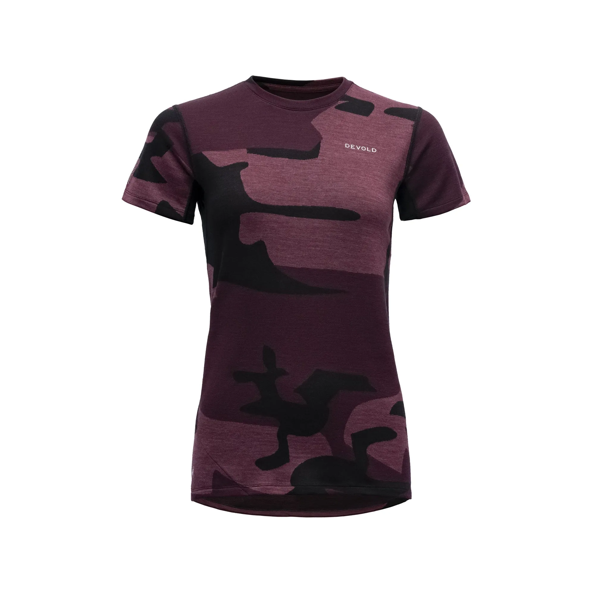 KLoVSTIEN MERINO TEE WMN BEETROOT
