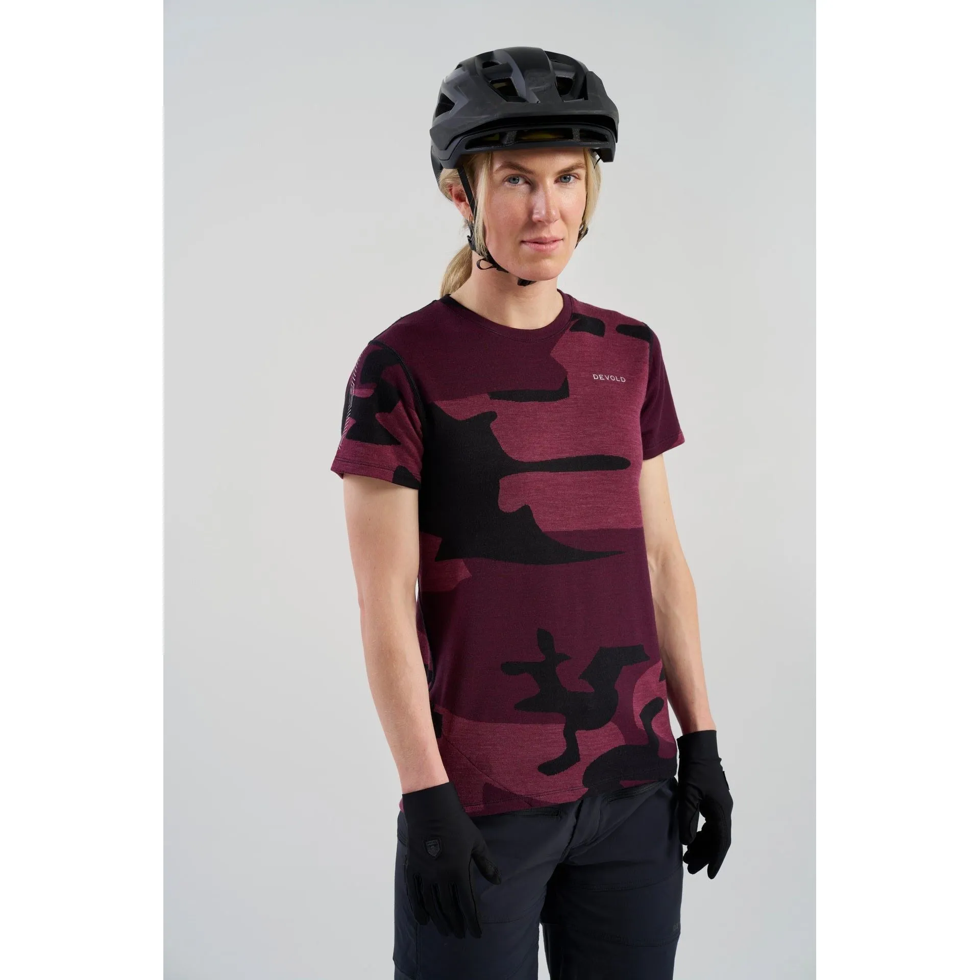 KLoVSTIEN MERINO TEE WMN BEETROOT