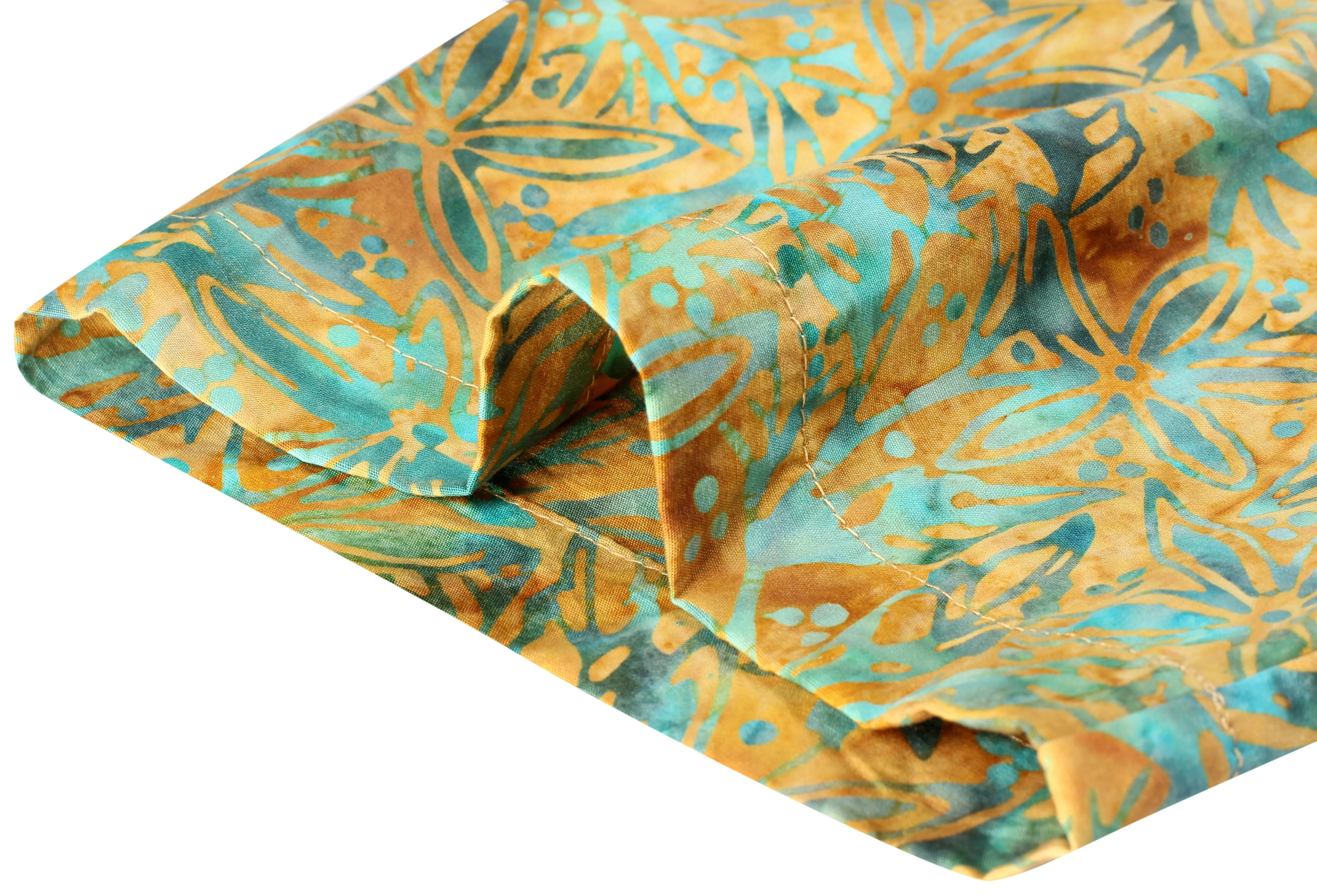 LA LEELA Men's Wear Summer Everyday Essentials  Casual  Shirt 100% NATURAL COTTON  Printed Mustard Green Aloha Hawaiian Shirt