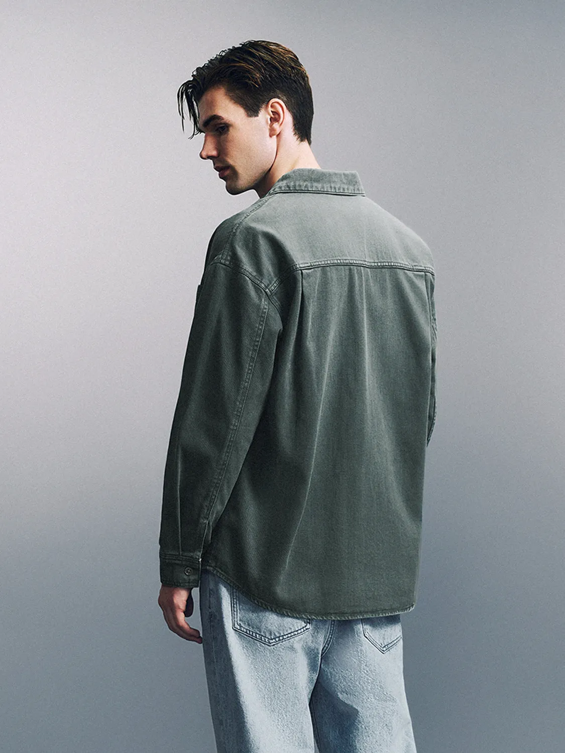 Loose Denim Shirts
