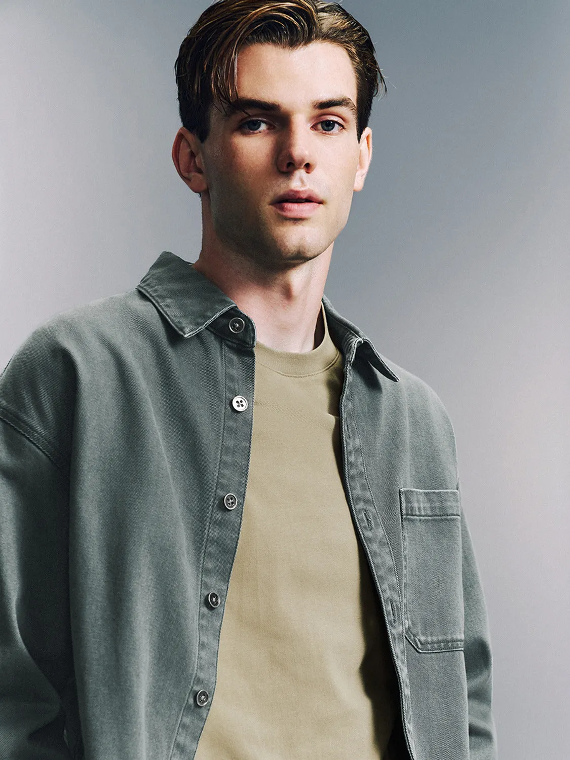 Loose Denim Shirts