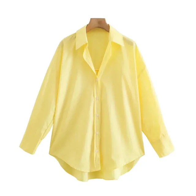 LOOSE POPLIN BLOUSE