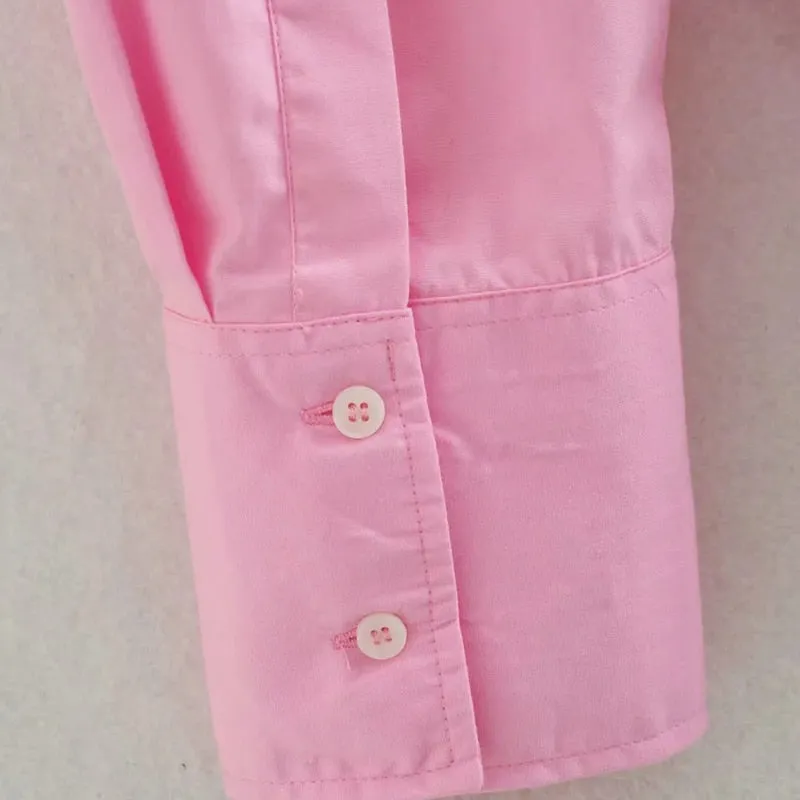LOOSE POPLIN BLOUSE