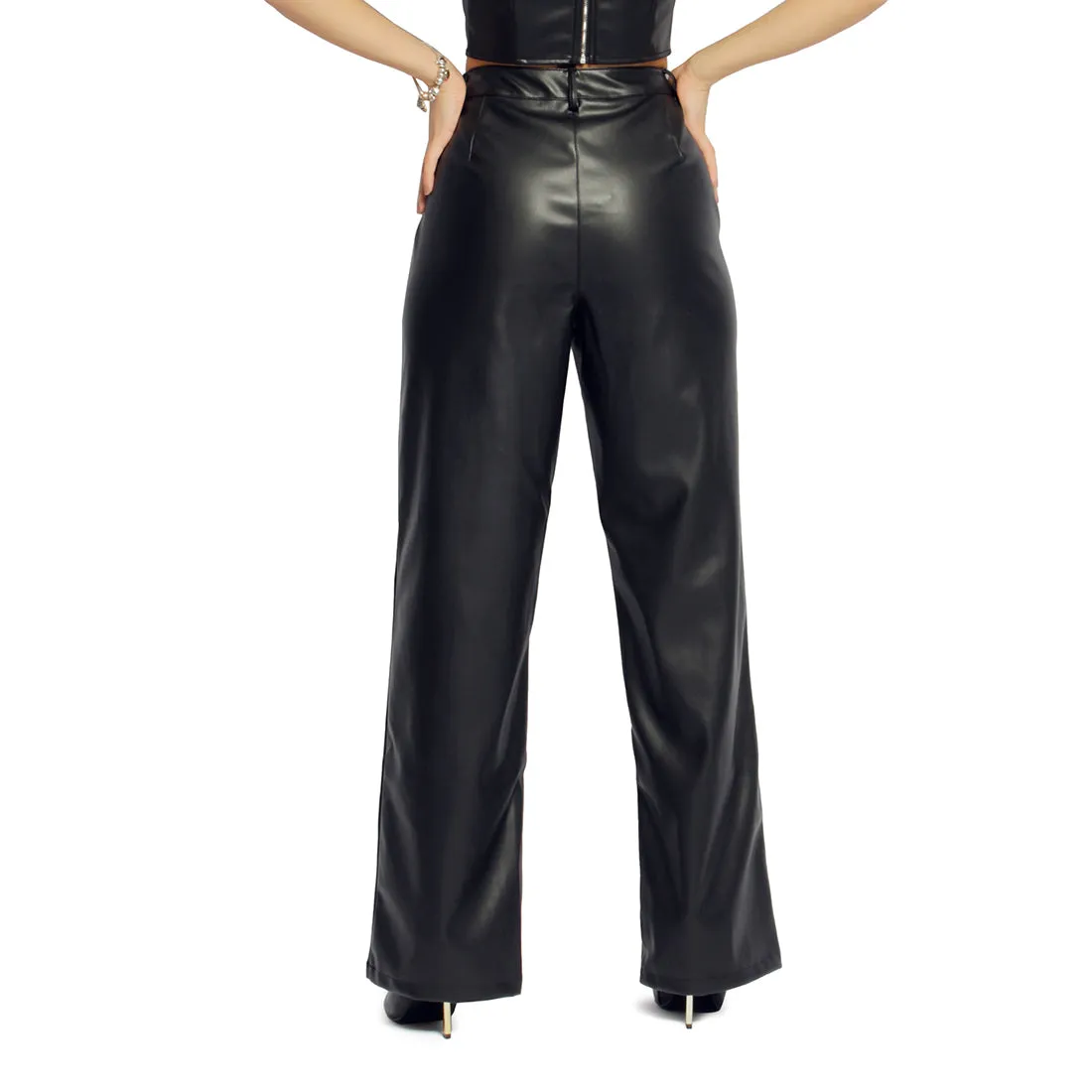 Low waist flare pants