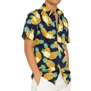Men Printing Sunscreen Shirts