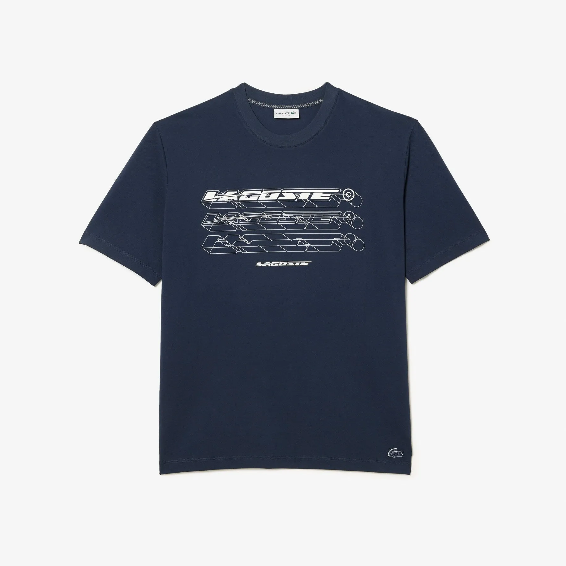 Men’s Lacoste Loose Fit Organic Cotton Piqué T-shirt