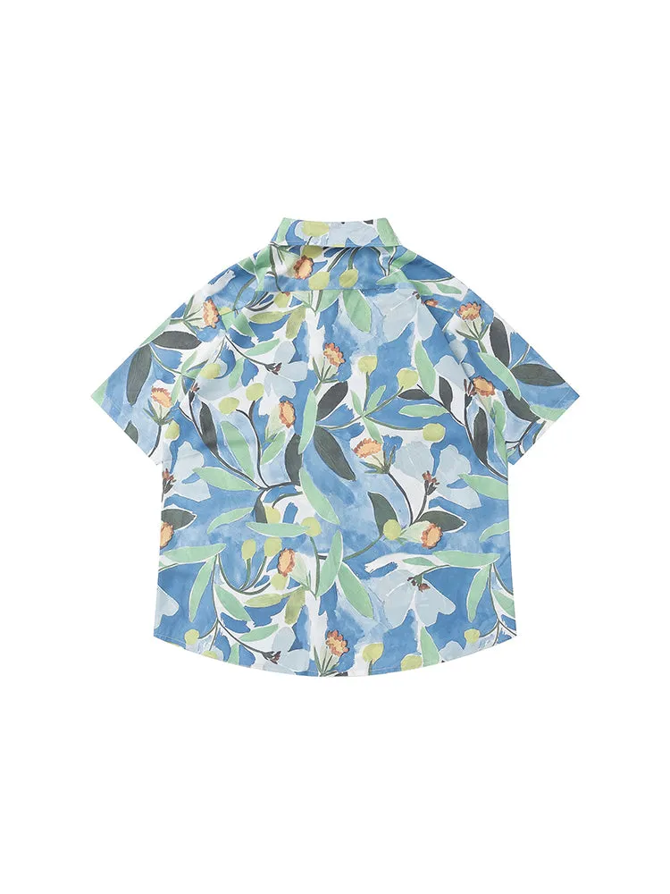 Men'S Oil Painting Street Shirts