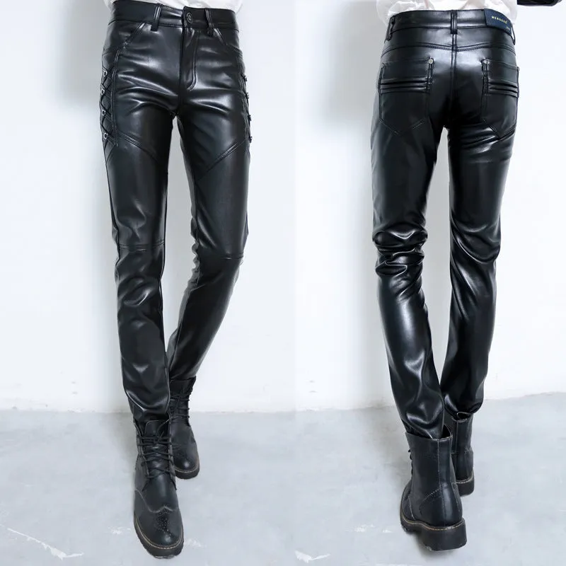 Men's Trendy Urban Leather Pants
