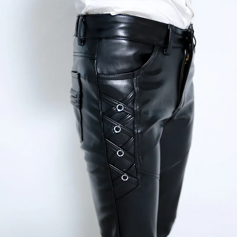 Men's Trendy Urban Leather Pants