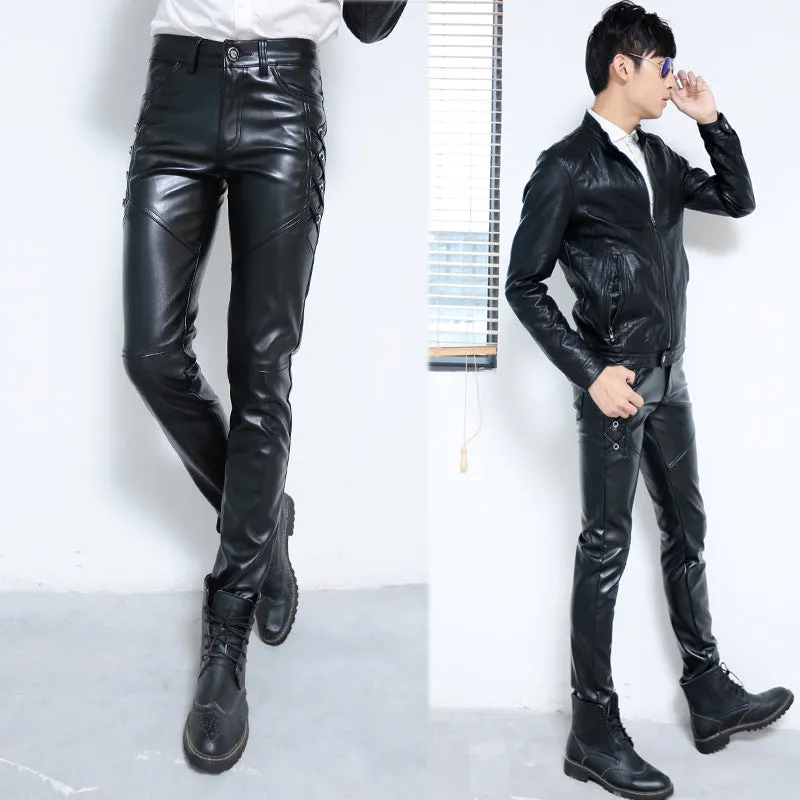 Men's Trendy Urban Leather Pants