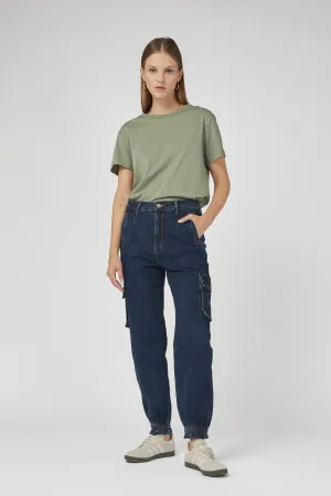 Mora Cargo Denim Pants