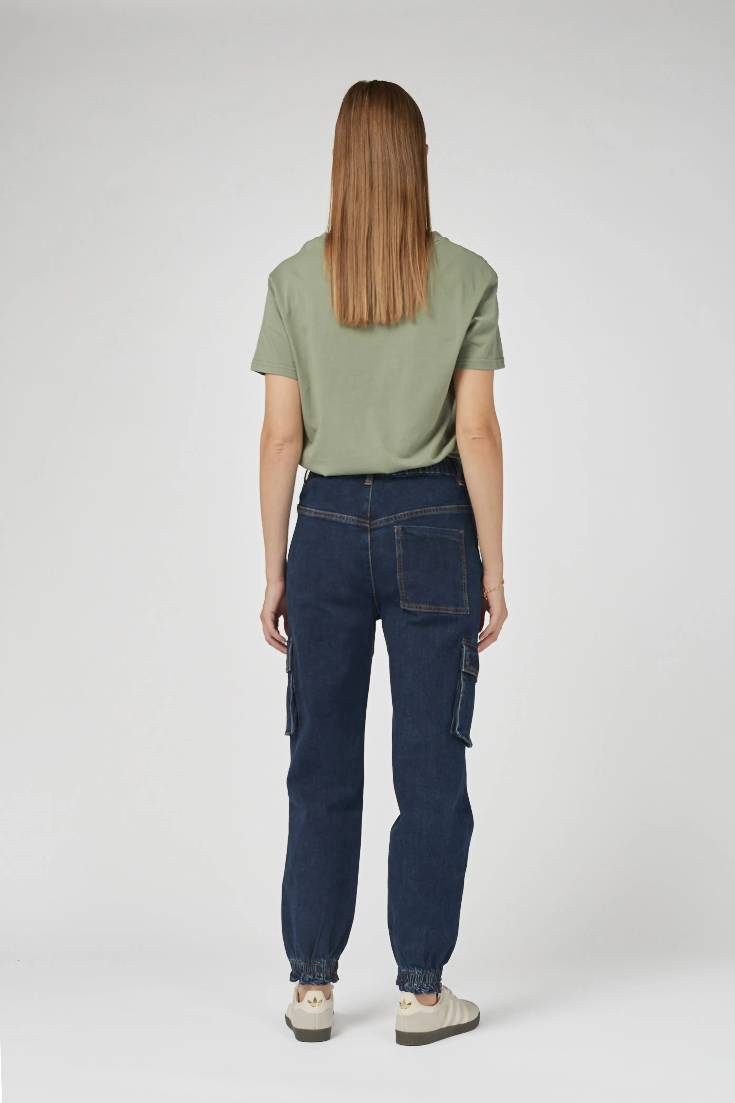 Mora Cargo Denim Pants
