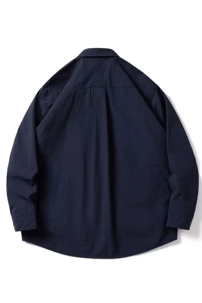 Mountain Multi Pockets Shirts In Blue