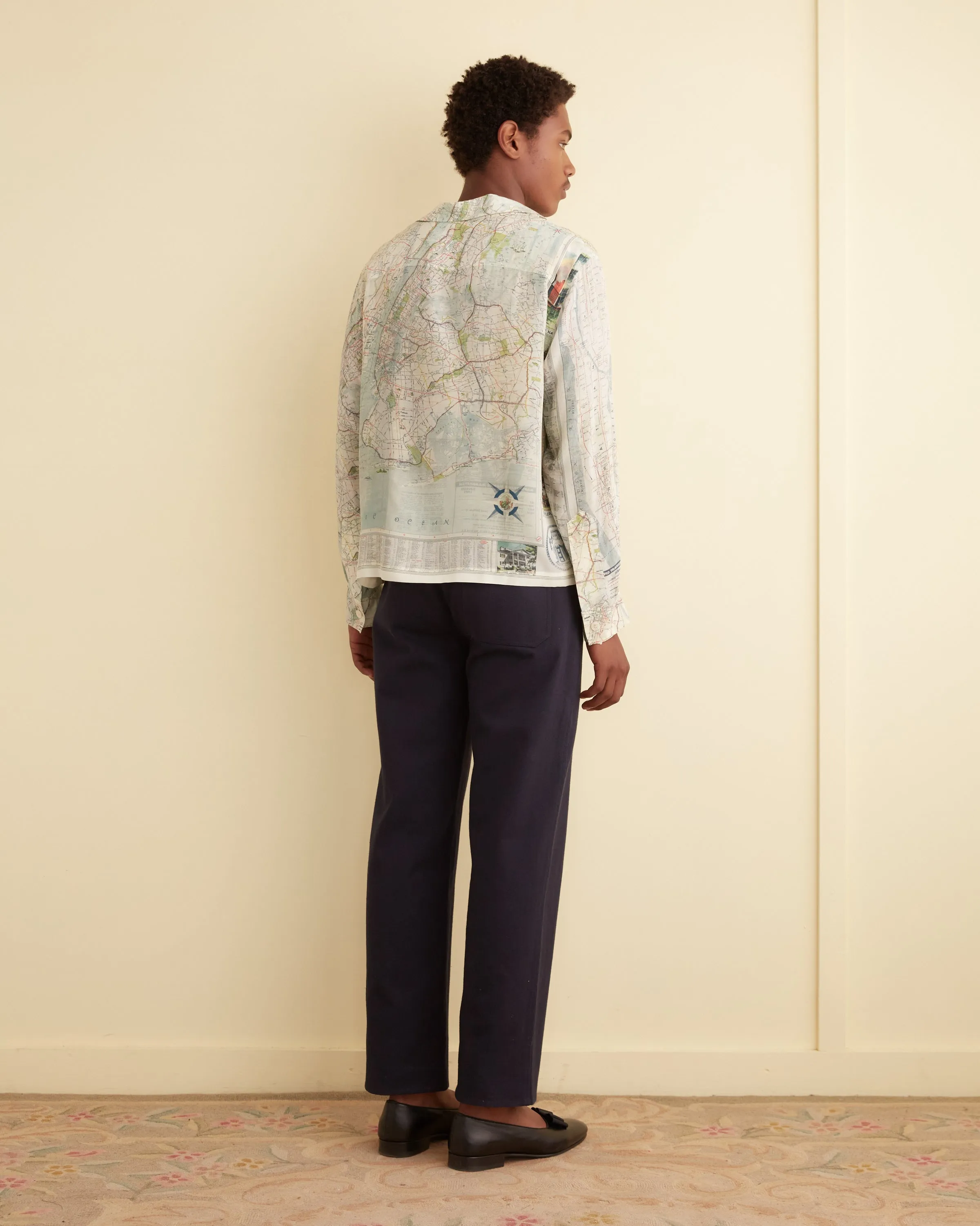 New York City Map Long Sleeve Shirt