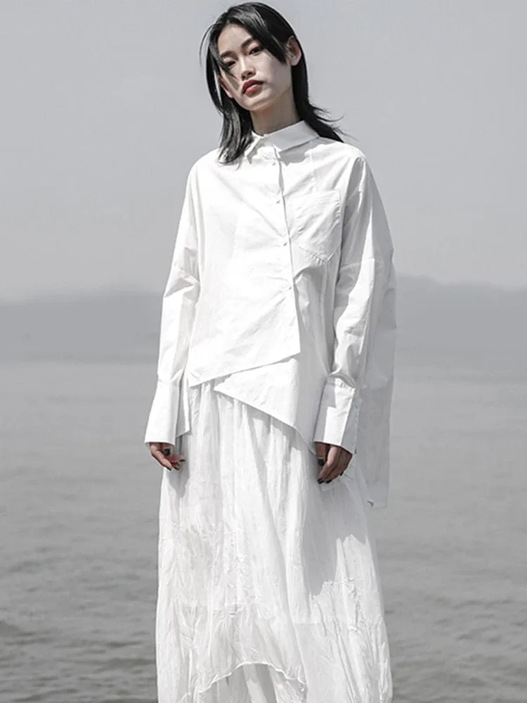 Oversized Irregular Loose Shirt