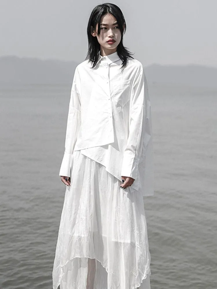 Oversized Irregular Loose Shirt