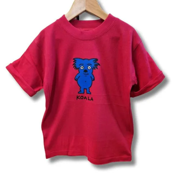 Ozi Varmints Kids Cotton T-Shirt Red