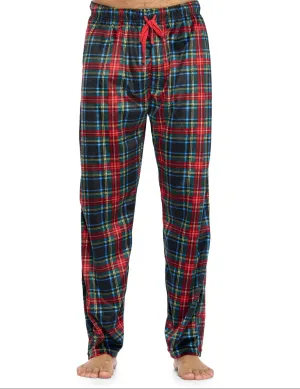 Pajama Pants - Black Stewart Plaid - Large