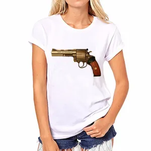 Pattern Print Scoop Short Sleeves Regular T-shirt