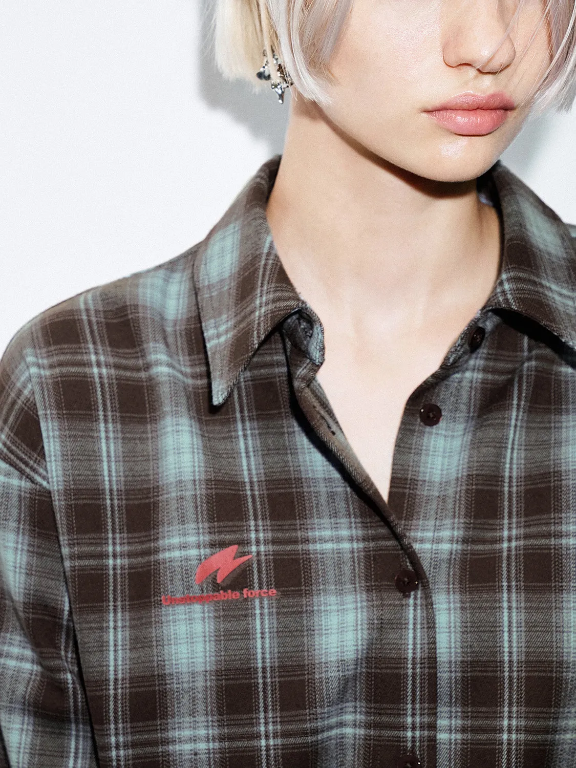 Plaid Loose Shirts