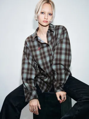 Plaid Loose Shirts