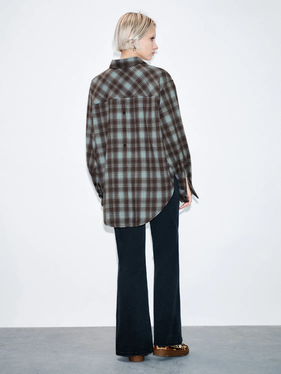 Plaid Loose Shirts