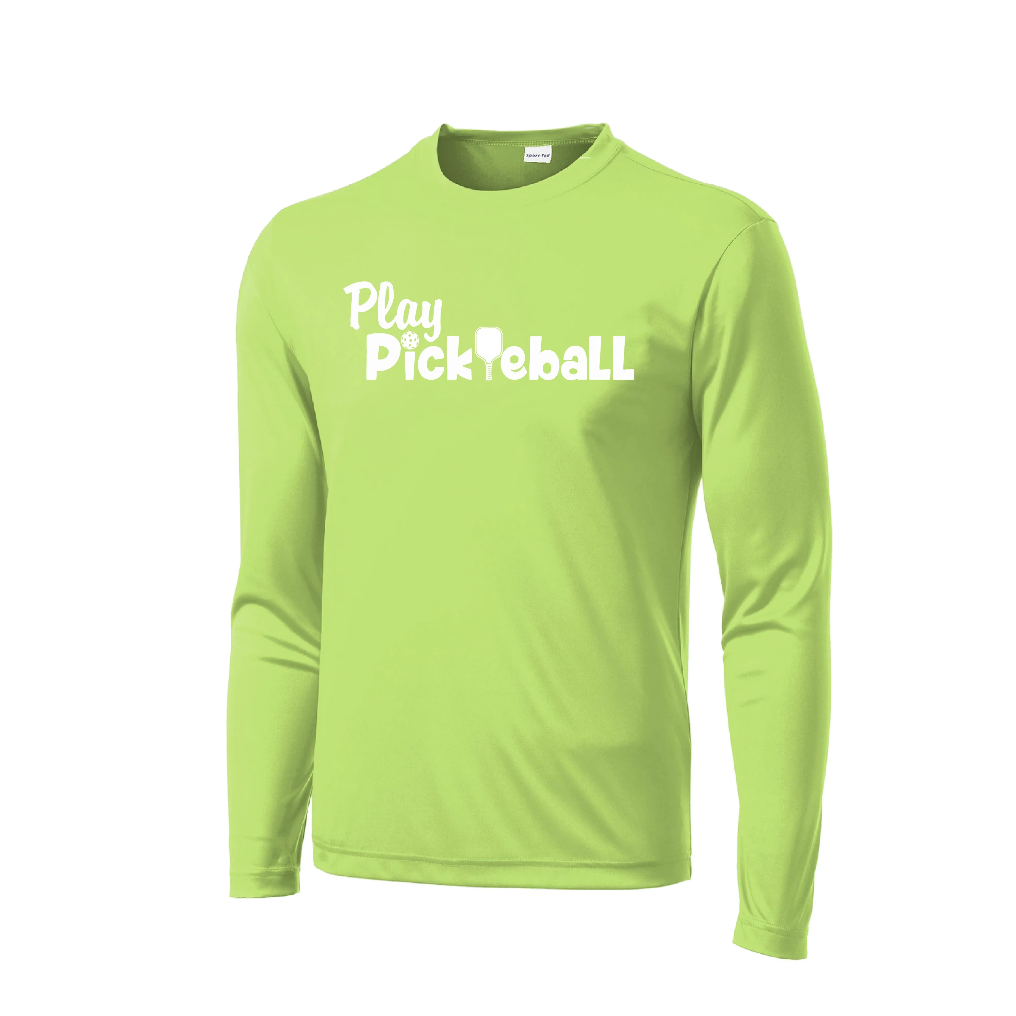 Play Pickleball | Men's Long Sleeve Pickleball Shirt | 100% Polyester