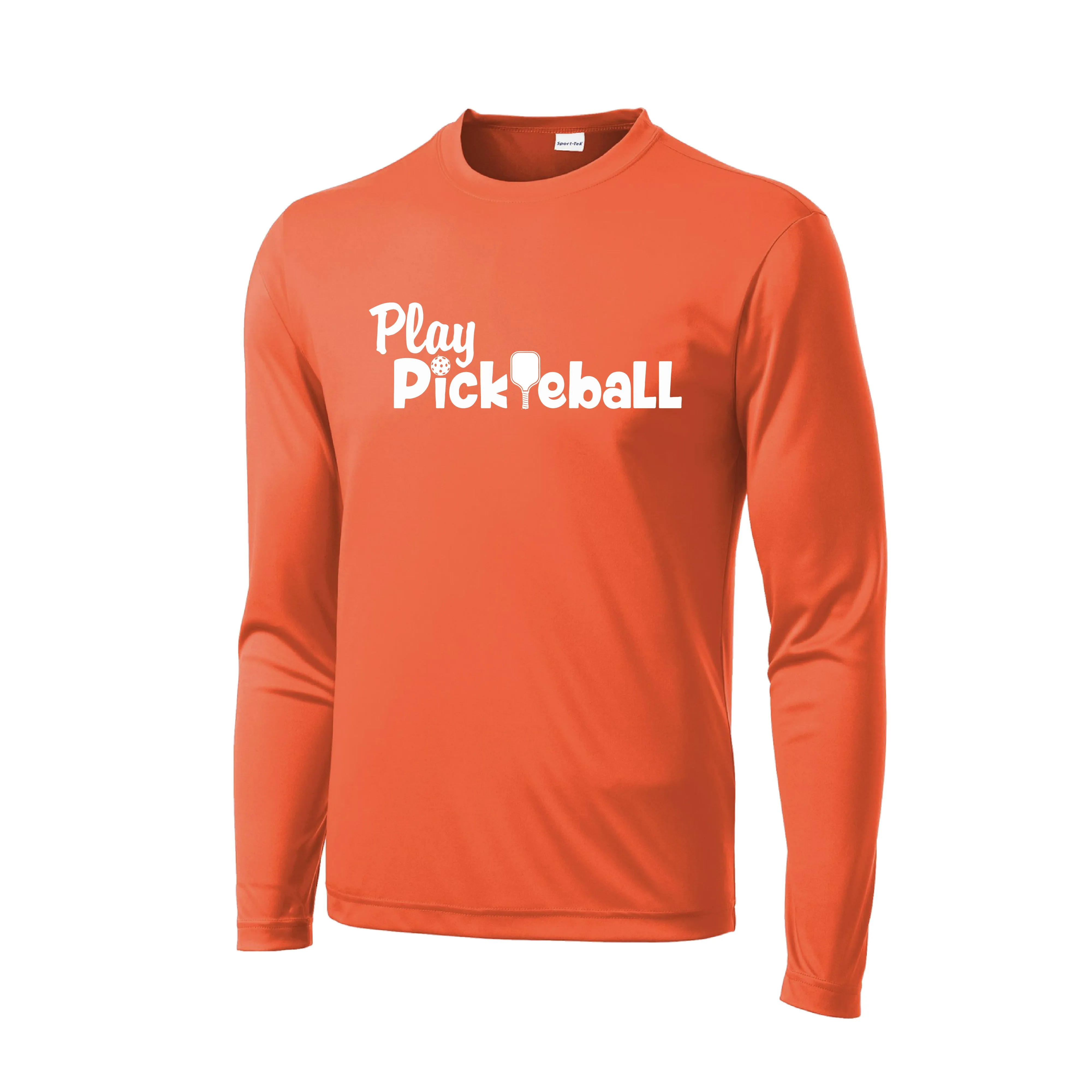 Play Pickleball | Men's Long Sleeve Pickleball Shirt | 100% Polyester