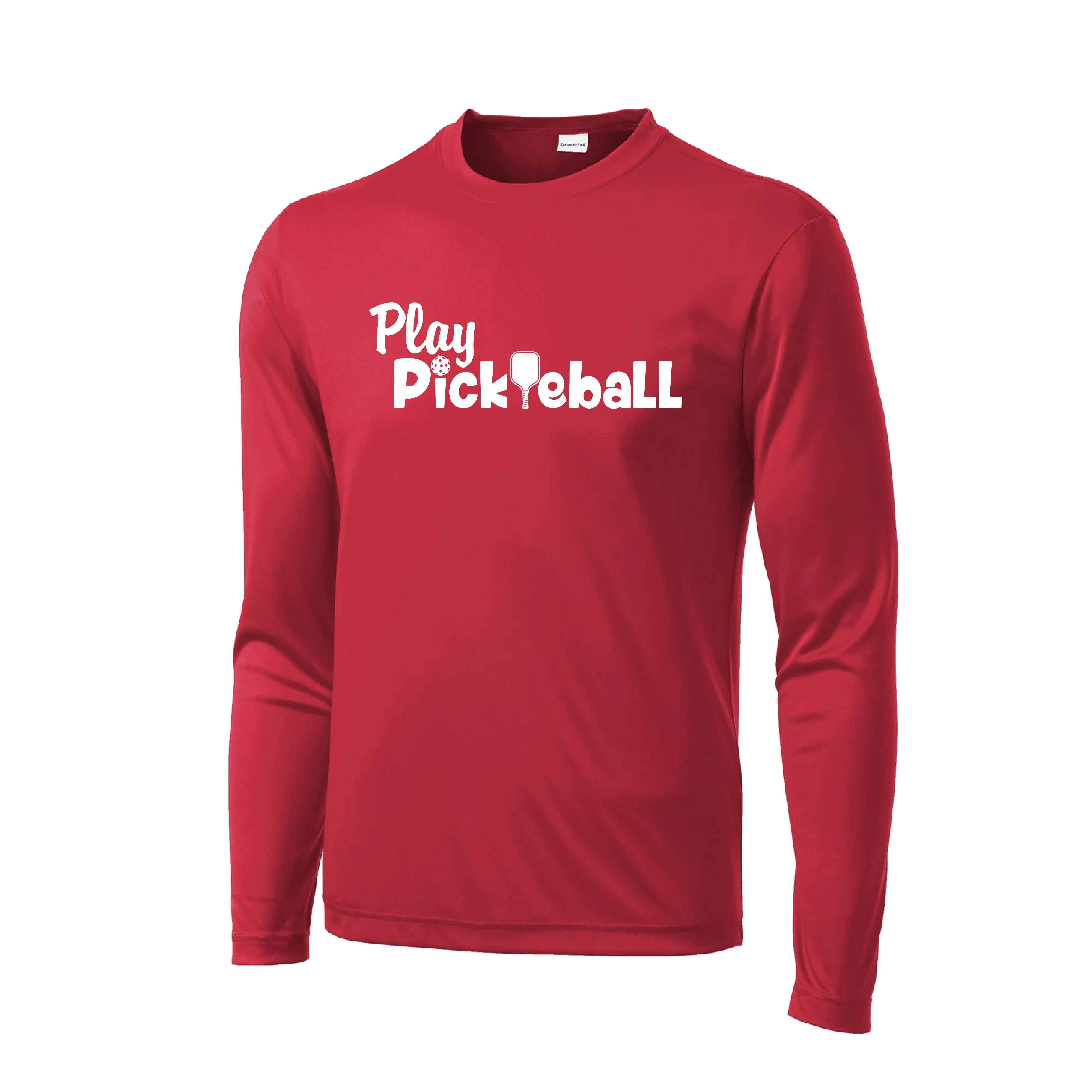 Play Pickleball | Men's Long Sleeve Pickleball Shirt | 100% Polyester