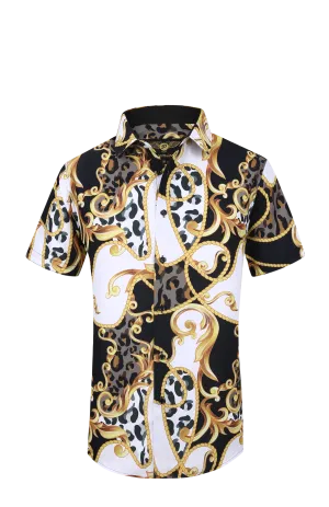 PREMIERE SHORT SLEEVE SHIRTS: GOLD LEAF