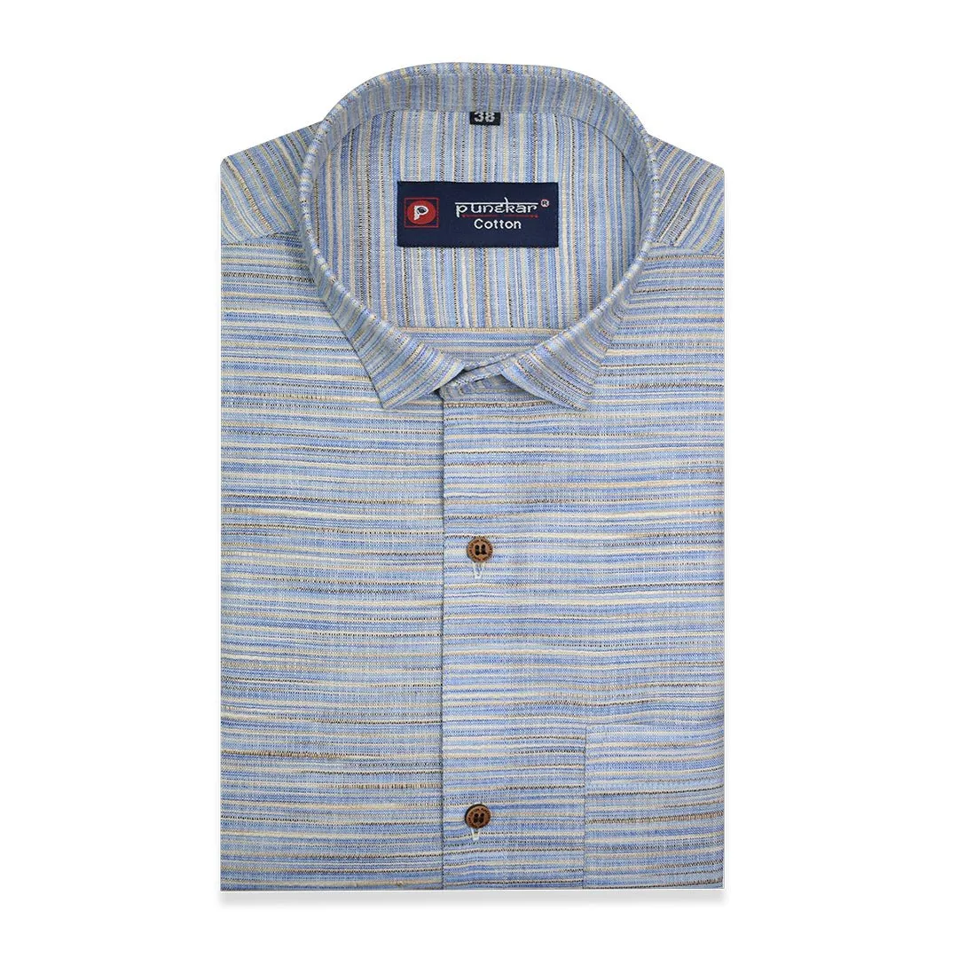 Purple Color Handmade Shirts For Men's
