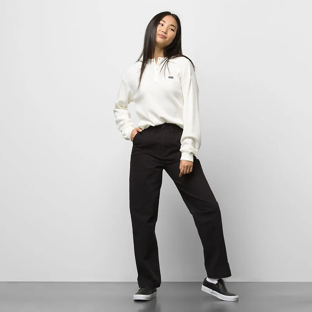 Relaxed Authentic Women's Chino - Black