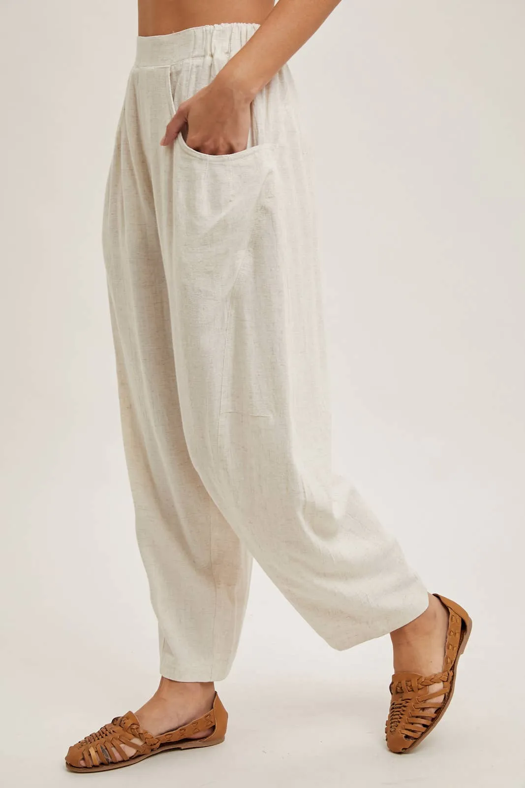 Relaxed Barrel Pants