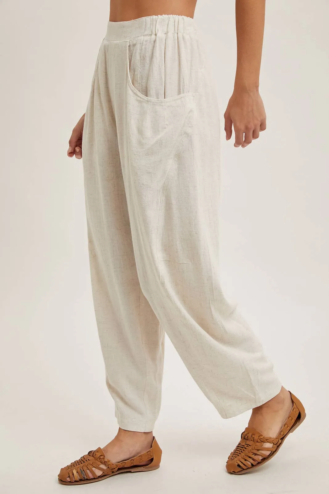 Relaxed Barrel Pants