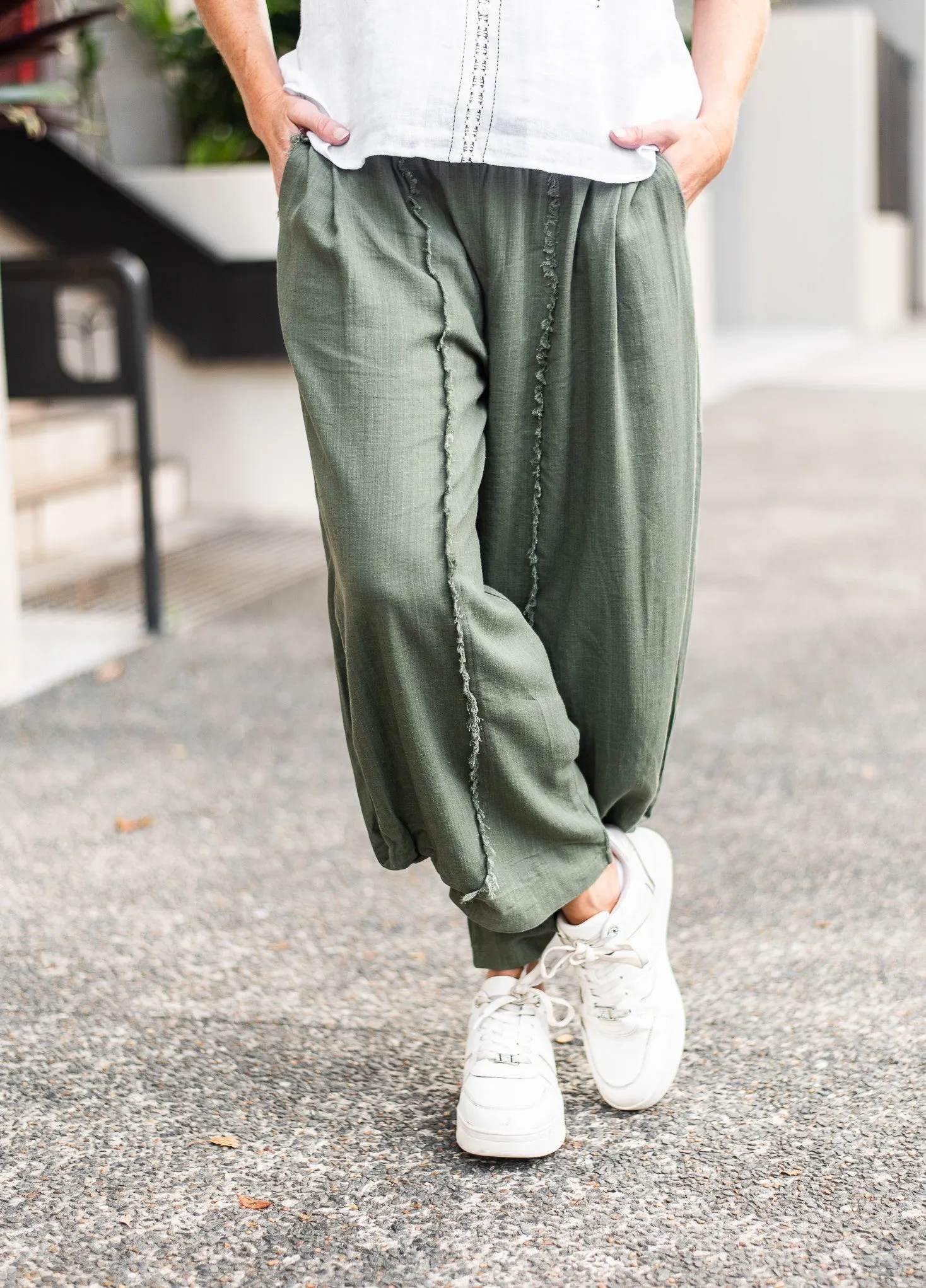 RELAXED LINEN PANT