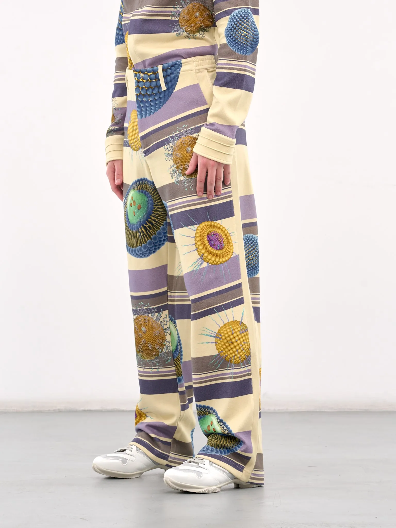 Riadis Printed Trousers (T06-21-GREY-GRAPHIC)