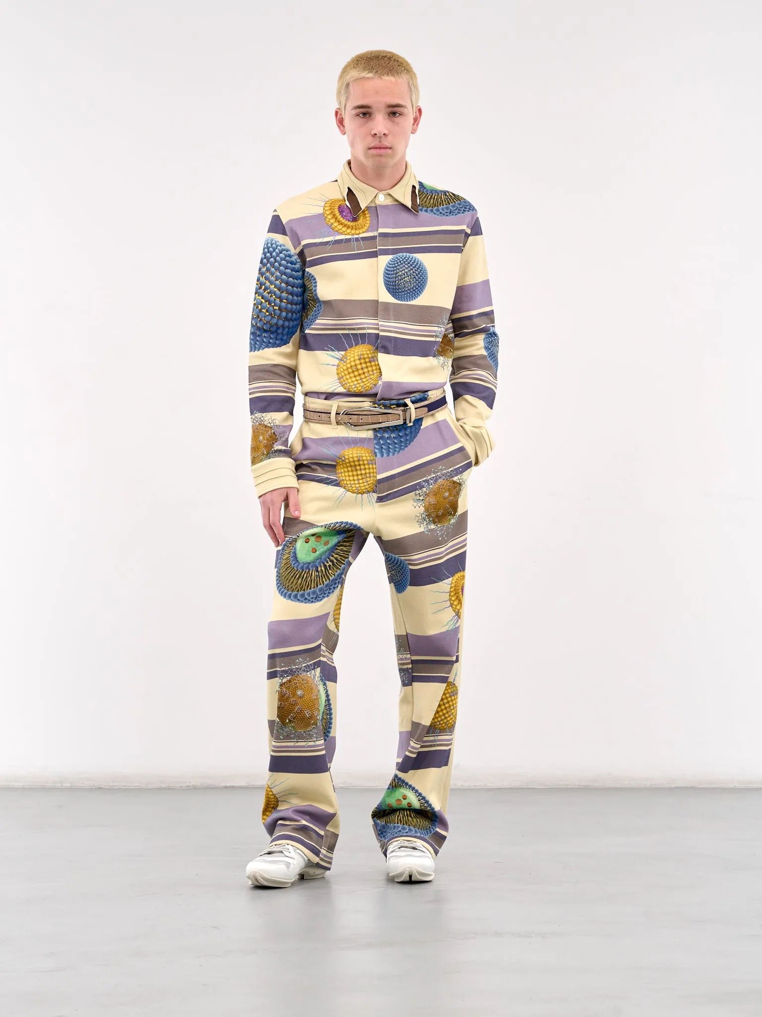 Riadis Printed Trousers (T06-21-GREY-GRAPHIC)