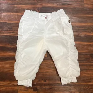 Ruched Cargo Pants w/ Smoked Cuffs