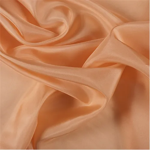 Runway Silks Light Orange Silk Crepe de Chine Fabric