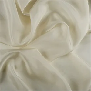 Runway Silks Pale Yellow Silk Crepe de Chine Fabric