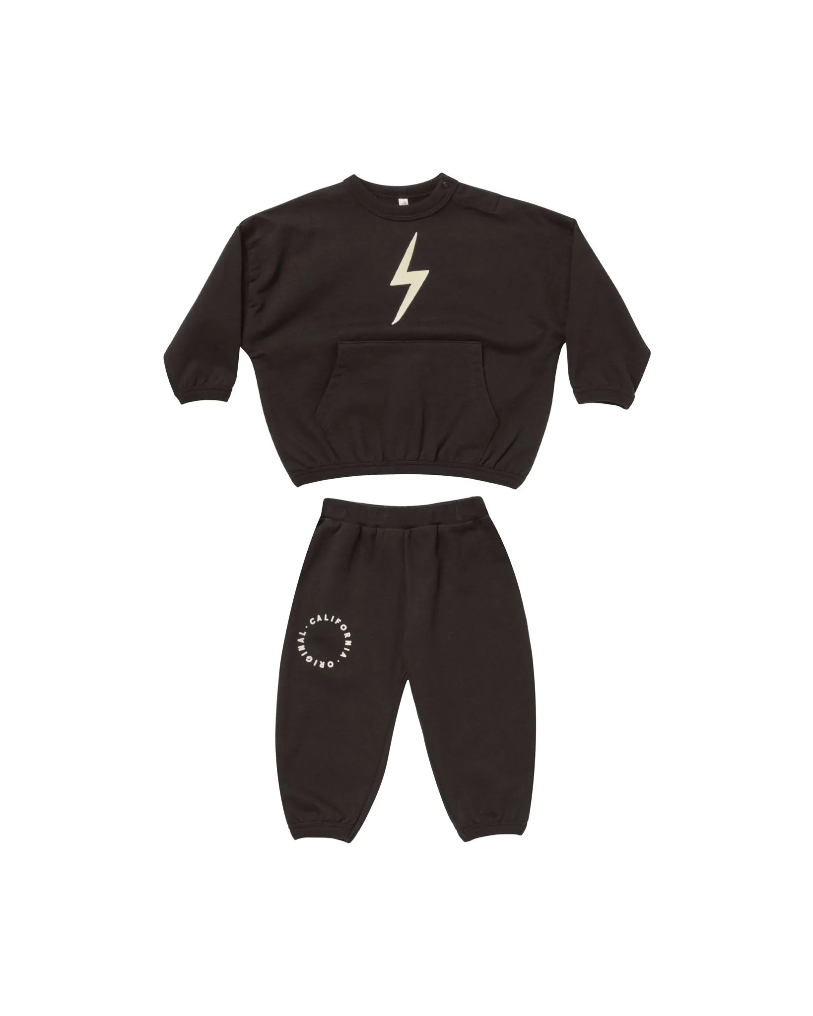 Rylee & Cru Black Relaxed Set