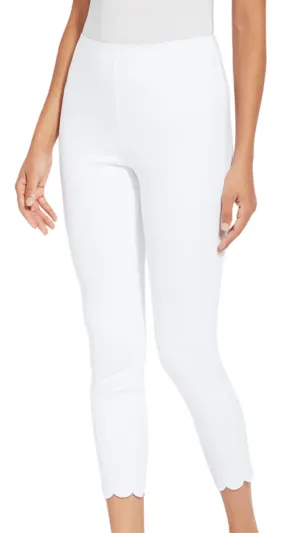Scallop Edge Ankle Denim