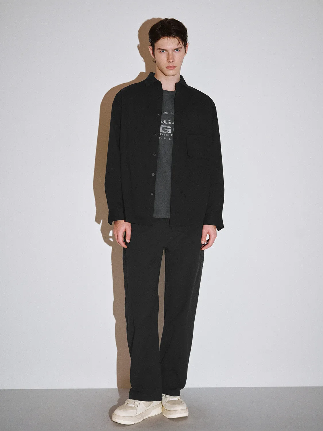 Shirt Collar Loose Shirts
