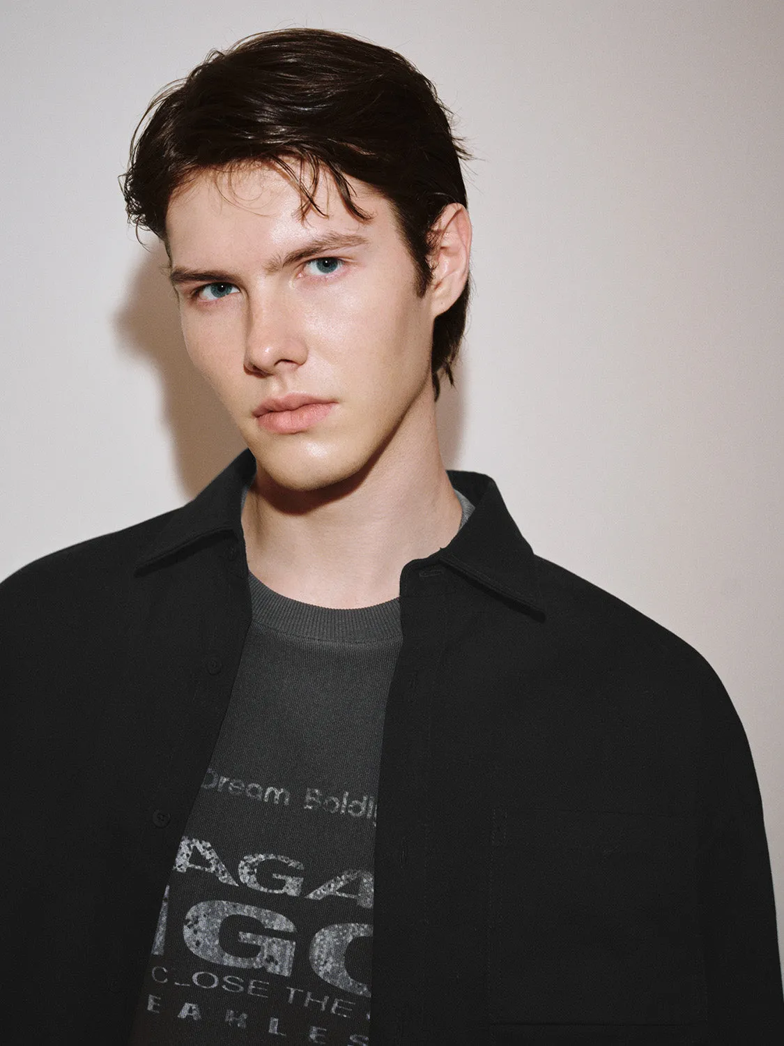 Shirt Collar Loose Shirts