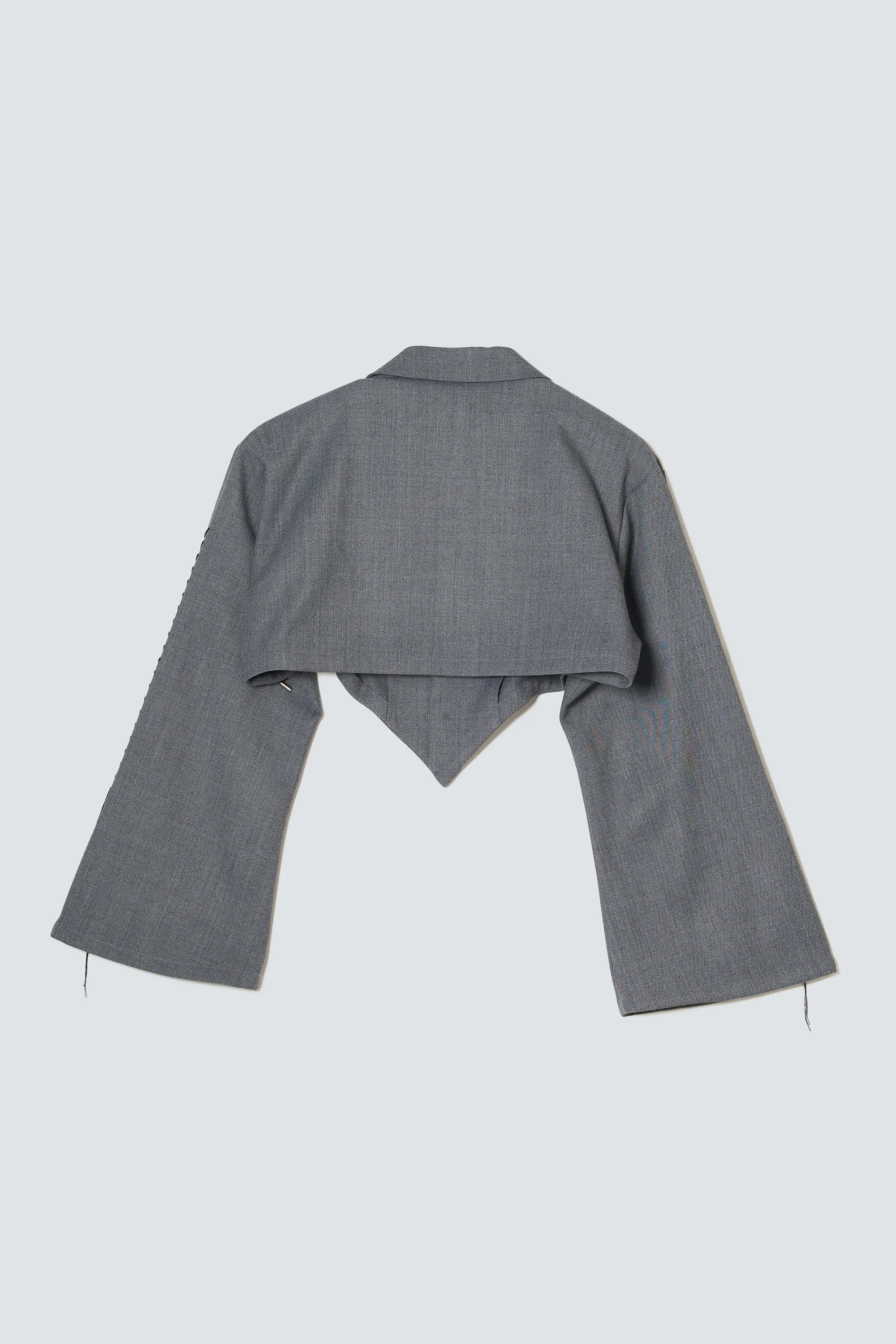 Stitch Short Jacket / TW（Black)