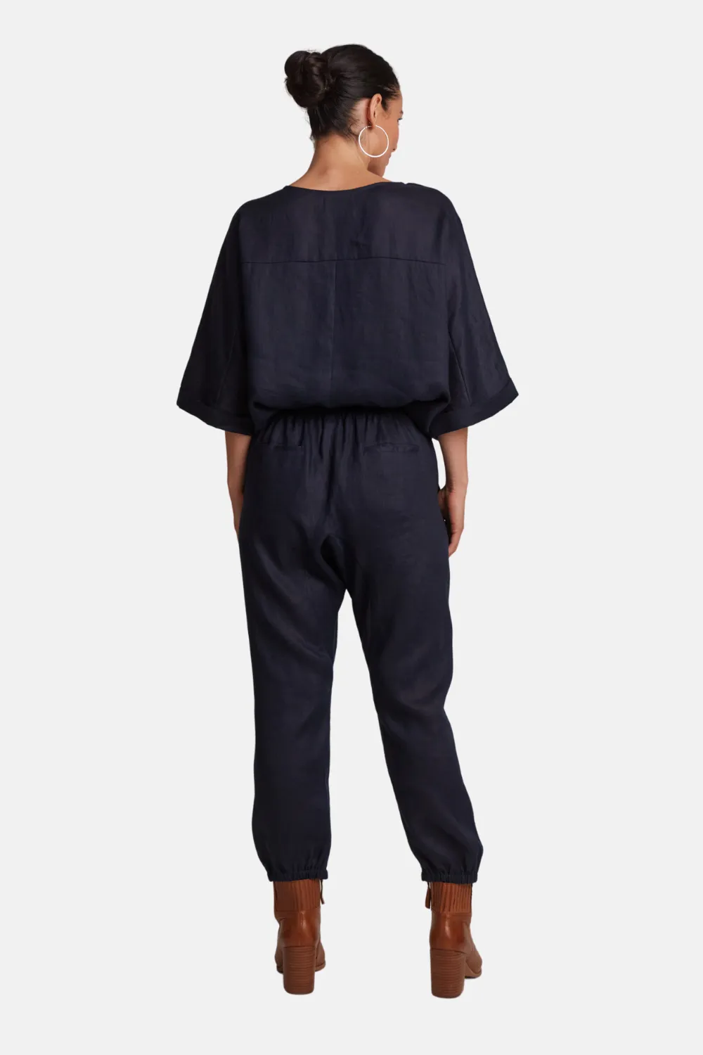 Studio Relaxed Pant | Navy