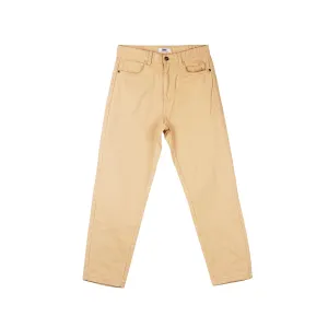 Stylistic Mr. Lee Ladies Basic Denim Mom Pants 146065-U (Khaki)