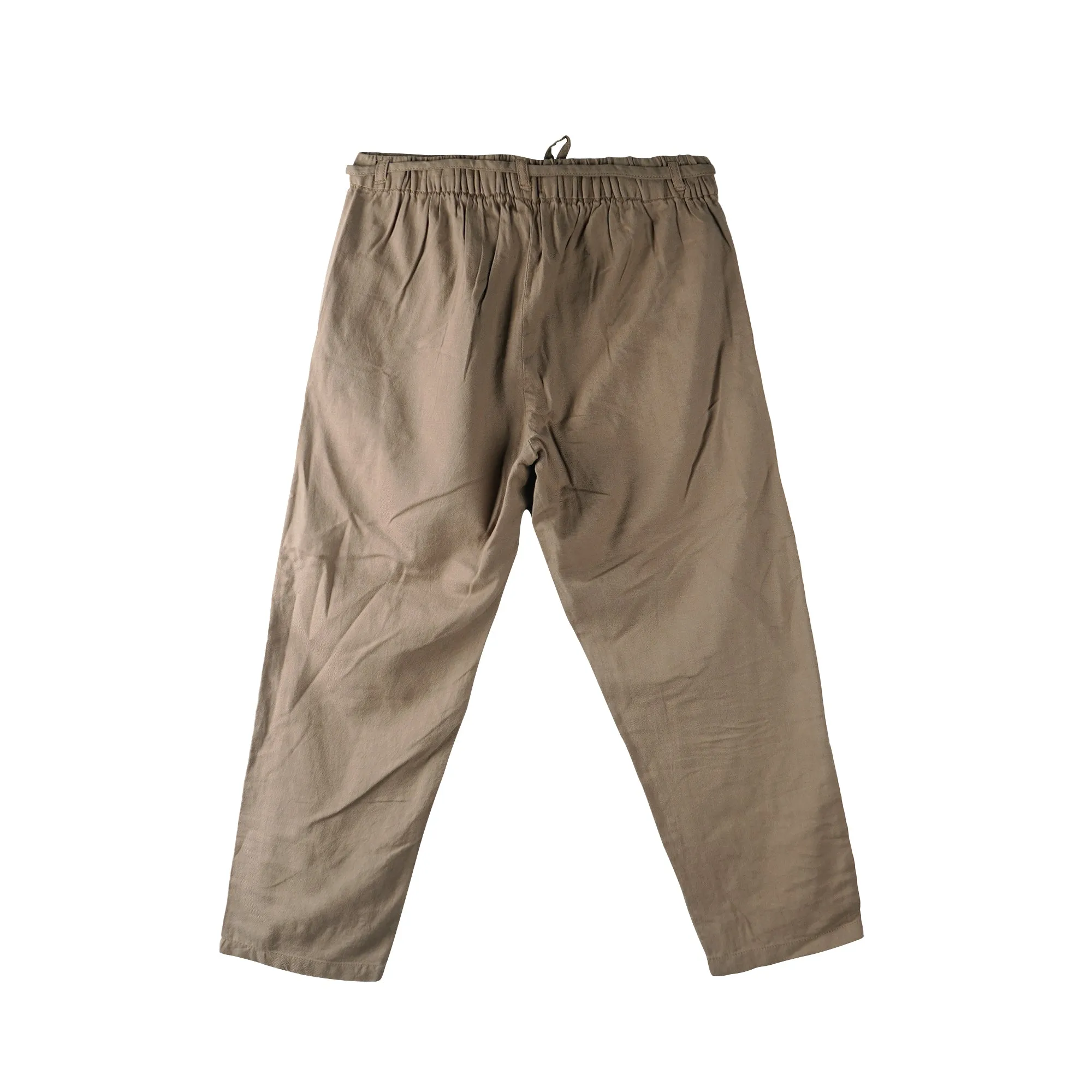 Stylistic Mr. Lee Ladies Basic Non-Denim Drawstring Pants 154892-U (Taupe)