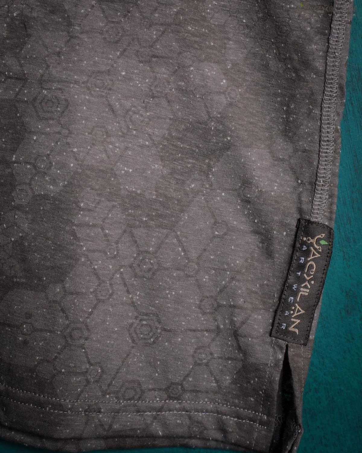 T-Shirt Men / Cotton Slub- Grey SHAMANKA