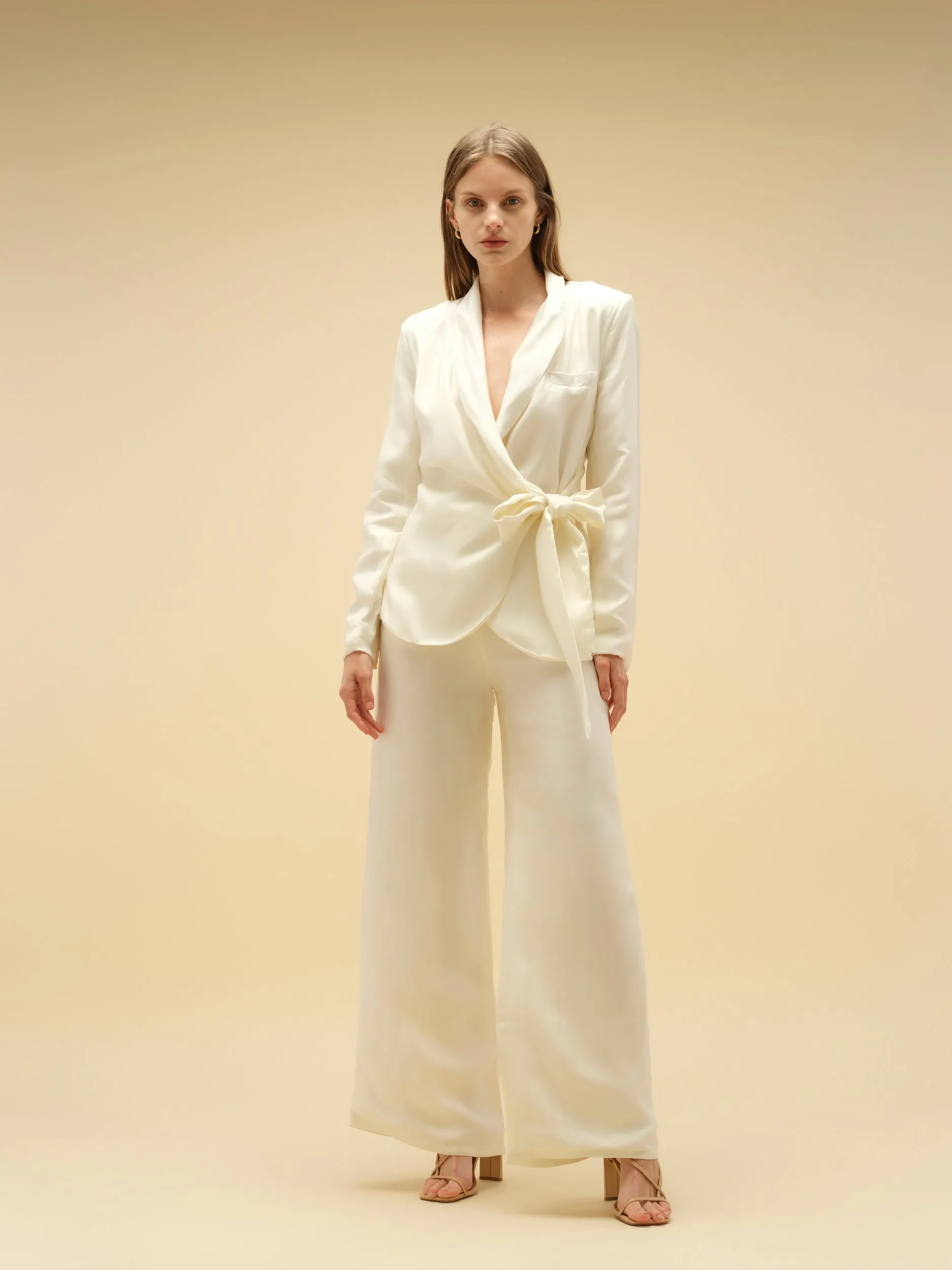 Tailored pants Sand